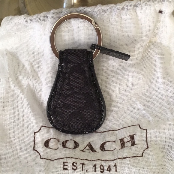 Coach Accessories - Coach signature key ring